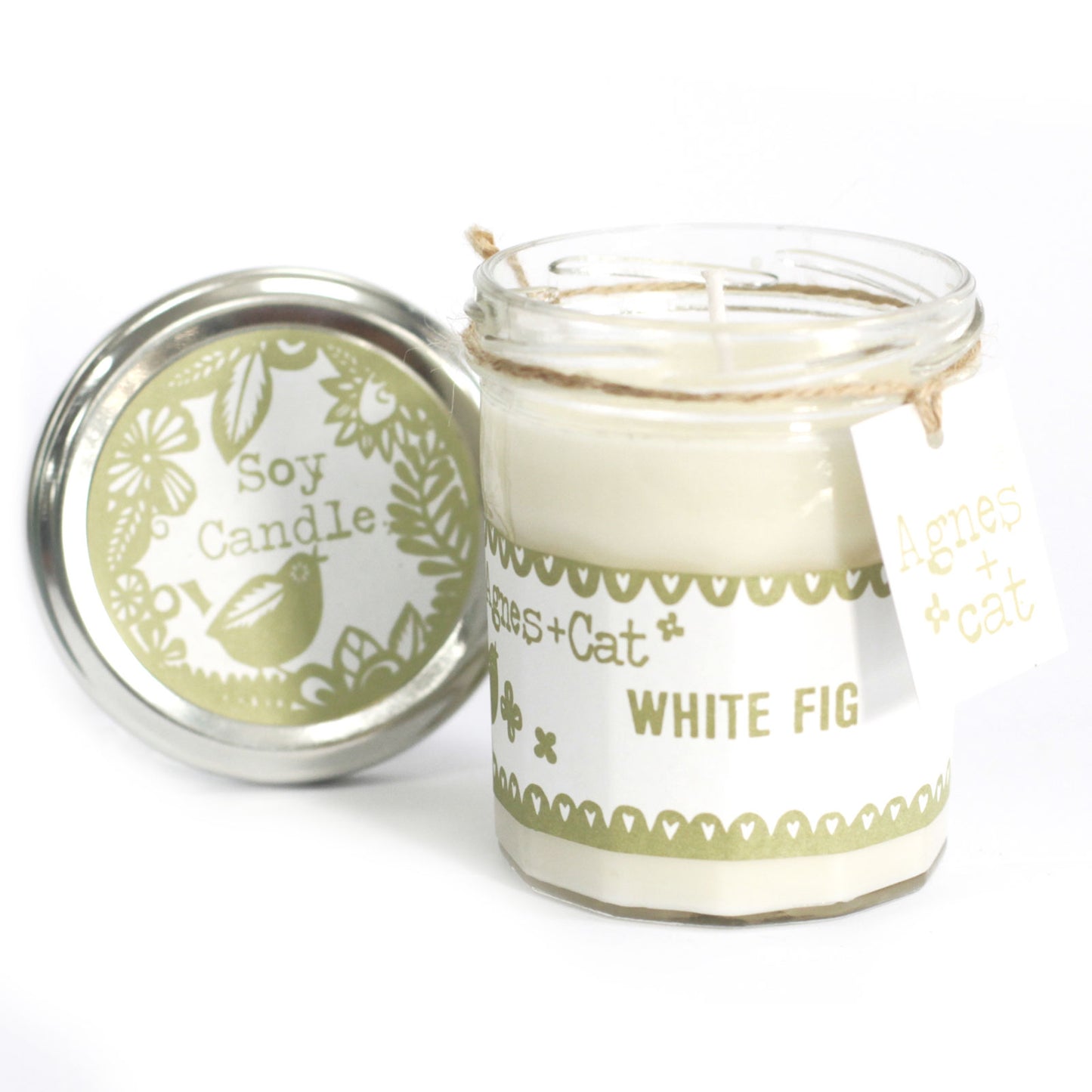 Jam Jar Candle - White Fig