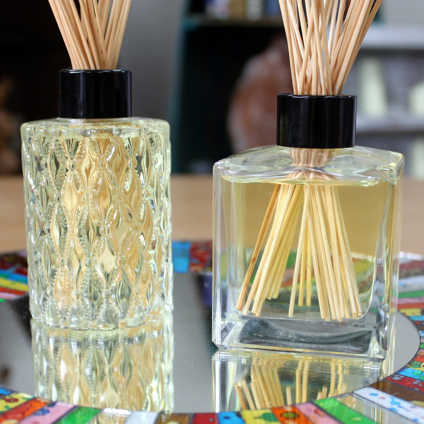 50 ml Round Reed Diffuser bottle - Charcoal