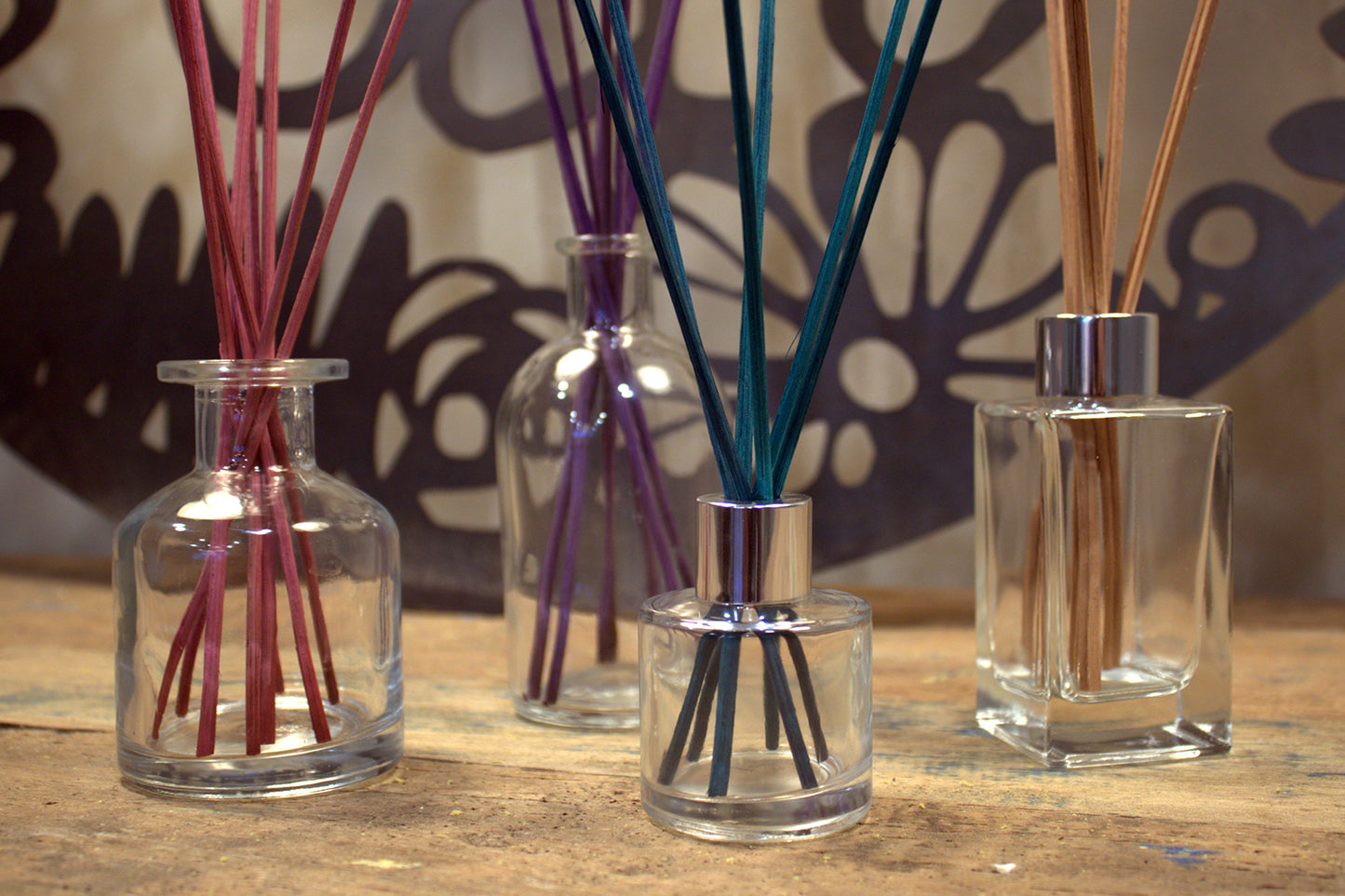 50 ml Round Reed Diffuser bottle - Amber