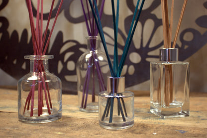 200 ml Round Antique Reed Diffuser Bottle - Amber