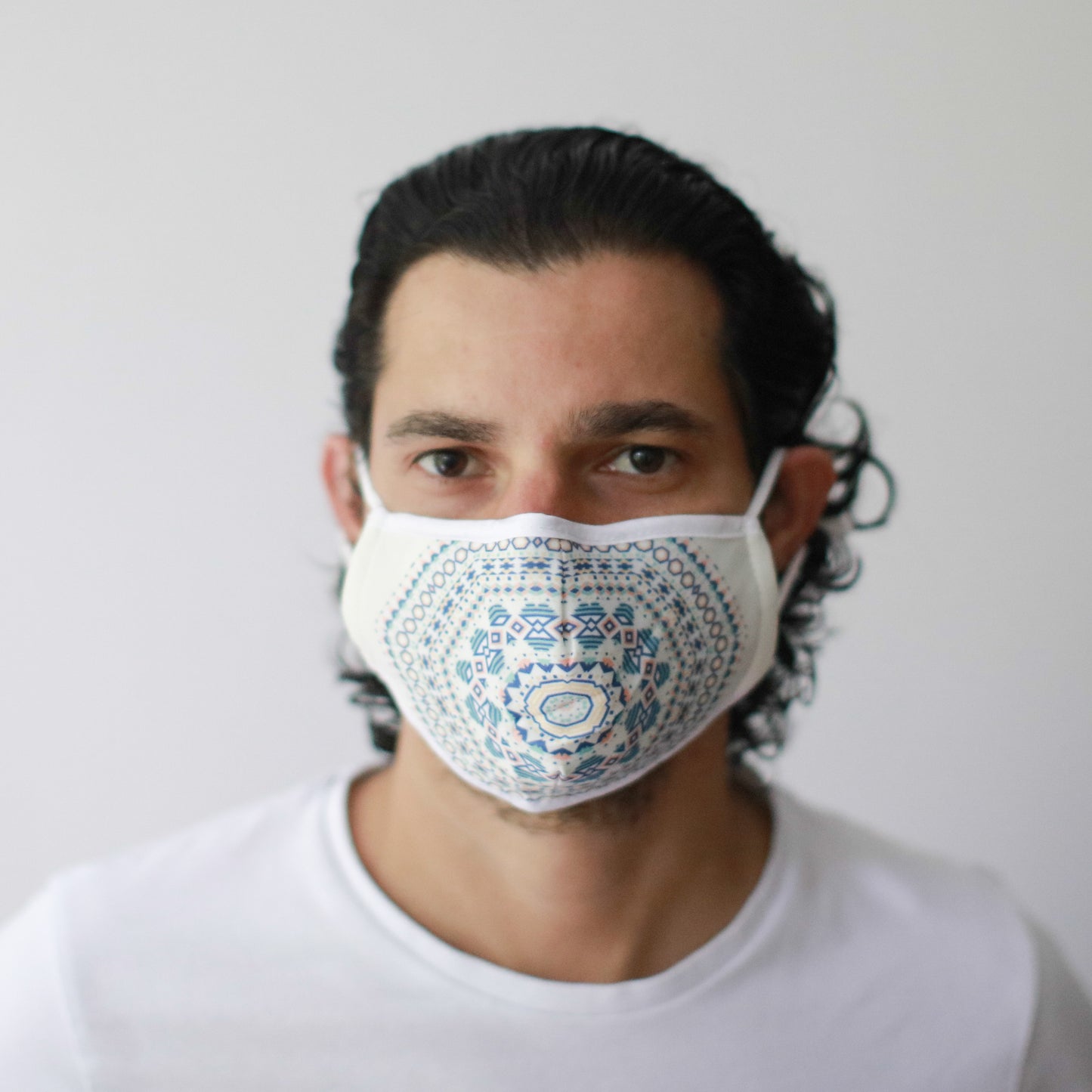 Reusable Fashion Face Covering - Aztec Tribal (Adult)