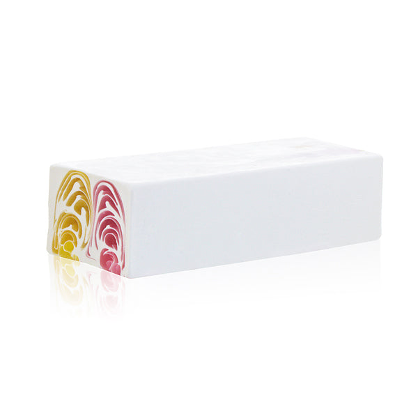 Hand-crafted  Soap - Orchid - Slice 115g approx