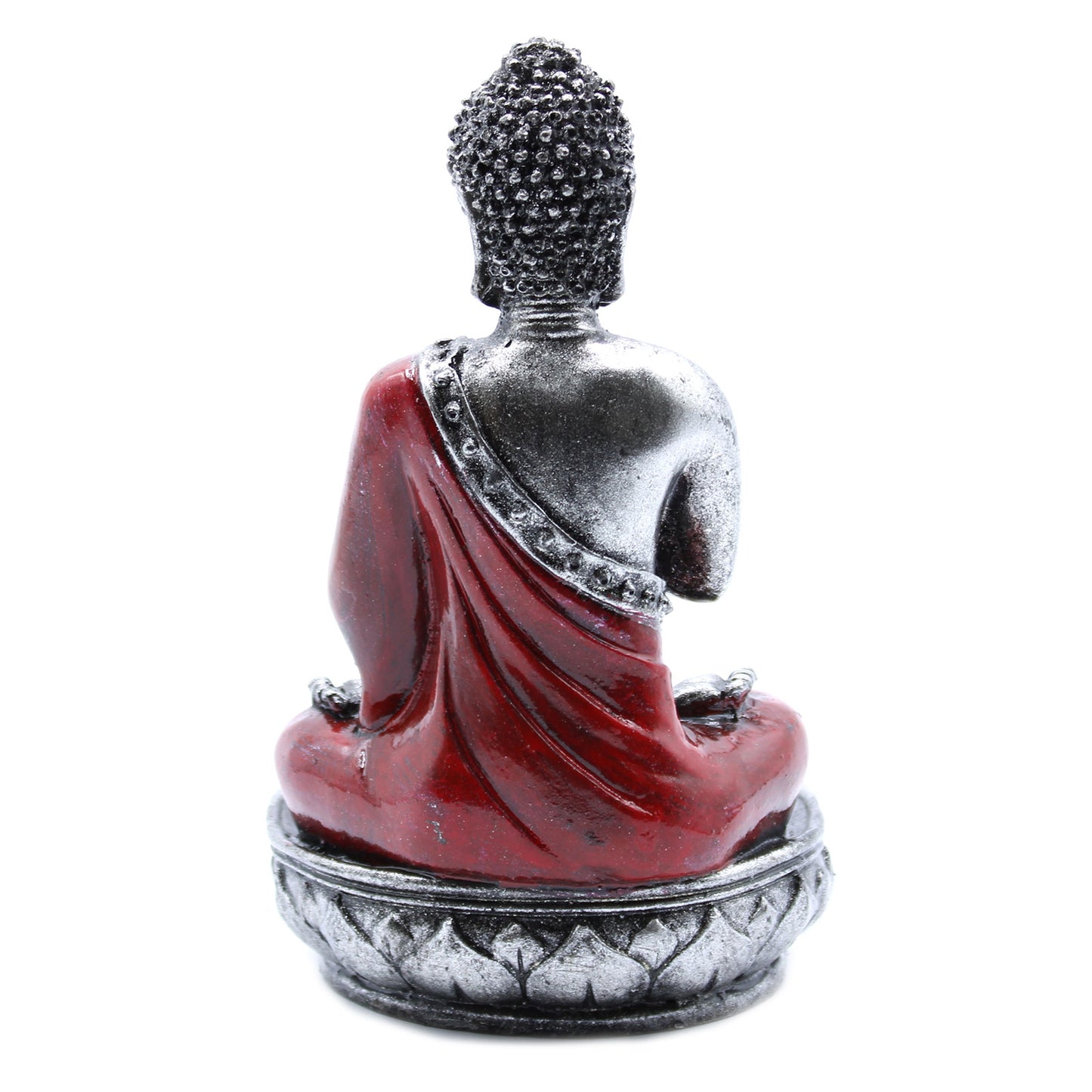 Buddha Candle Holder - Red - Medium