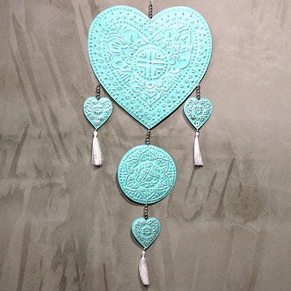 Aluminium Wind Catcher - Hearts