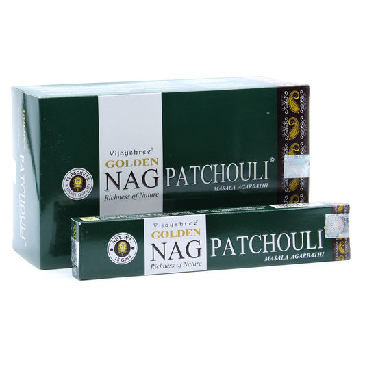 Golden Nag - Pathouli Incense Sticks