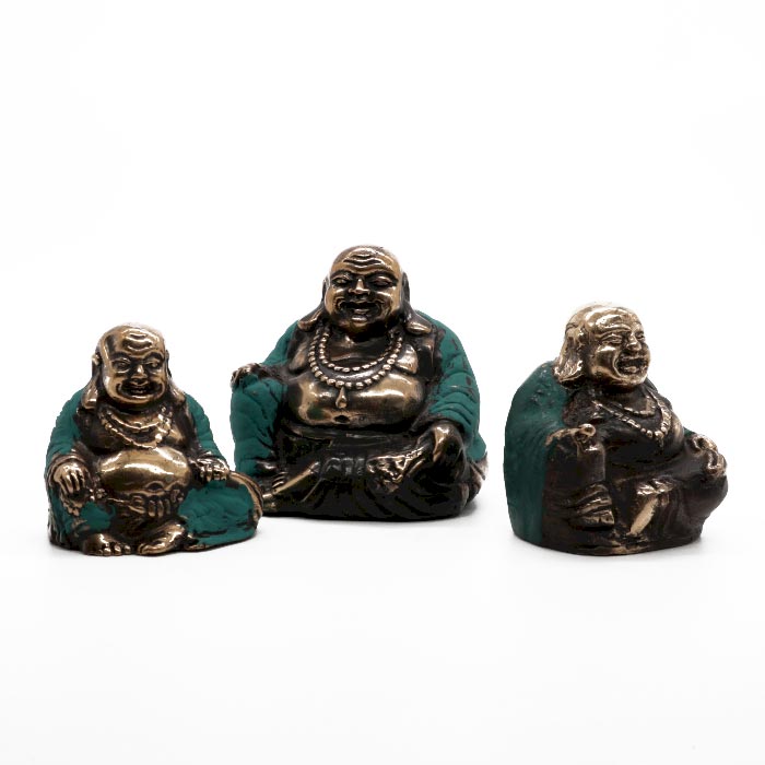 Set of 3 - Happy Buddha's