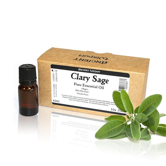 10x 10ml Clary Sage Essential Oil  Customisable