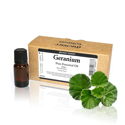 10x 10ml Geranium (Egypt) Essential Oil Customisable