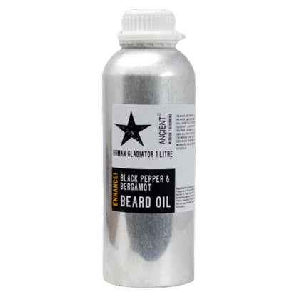 1 Litre Bulk Beard Oil - Roman Gladiator - Enhance!