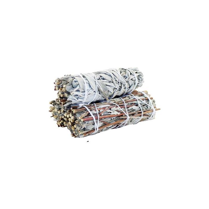 Smudge Stick (California) - White Sage & Royal Sage 10cm