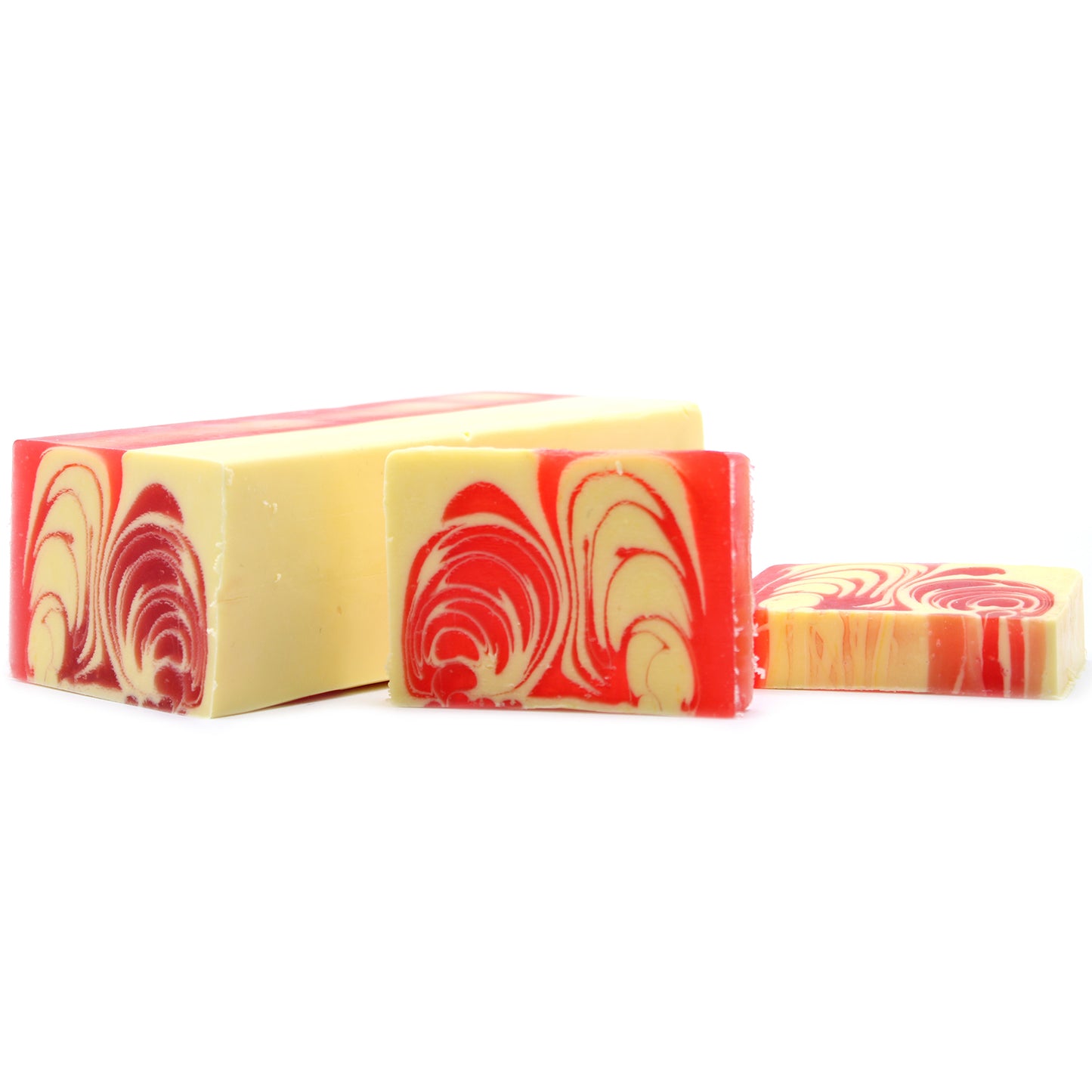 Hand-crafted Soap - Strawberry - Slice 115g approx