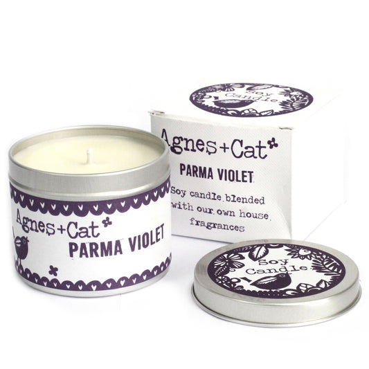 Tin Candle - Parma Violet