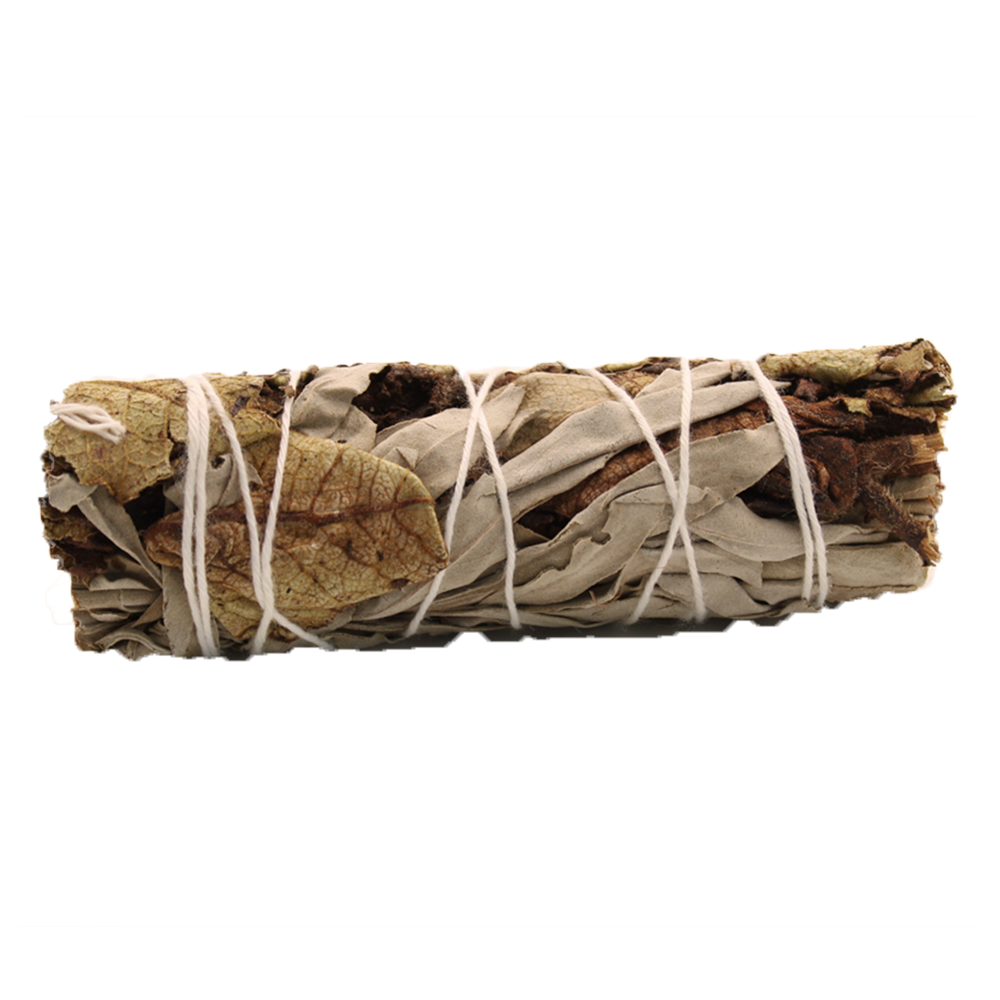 Smudge Stick (California) - White Sage & Blue Sage 10cm