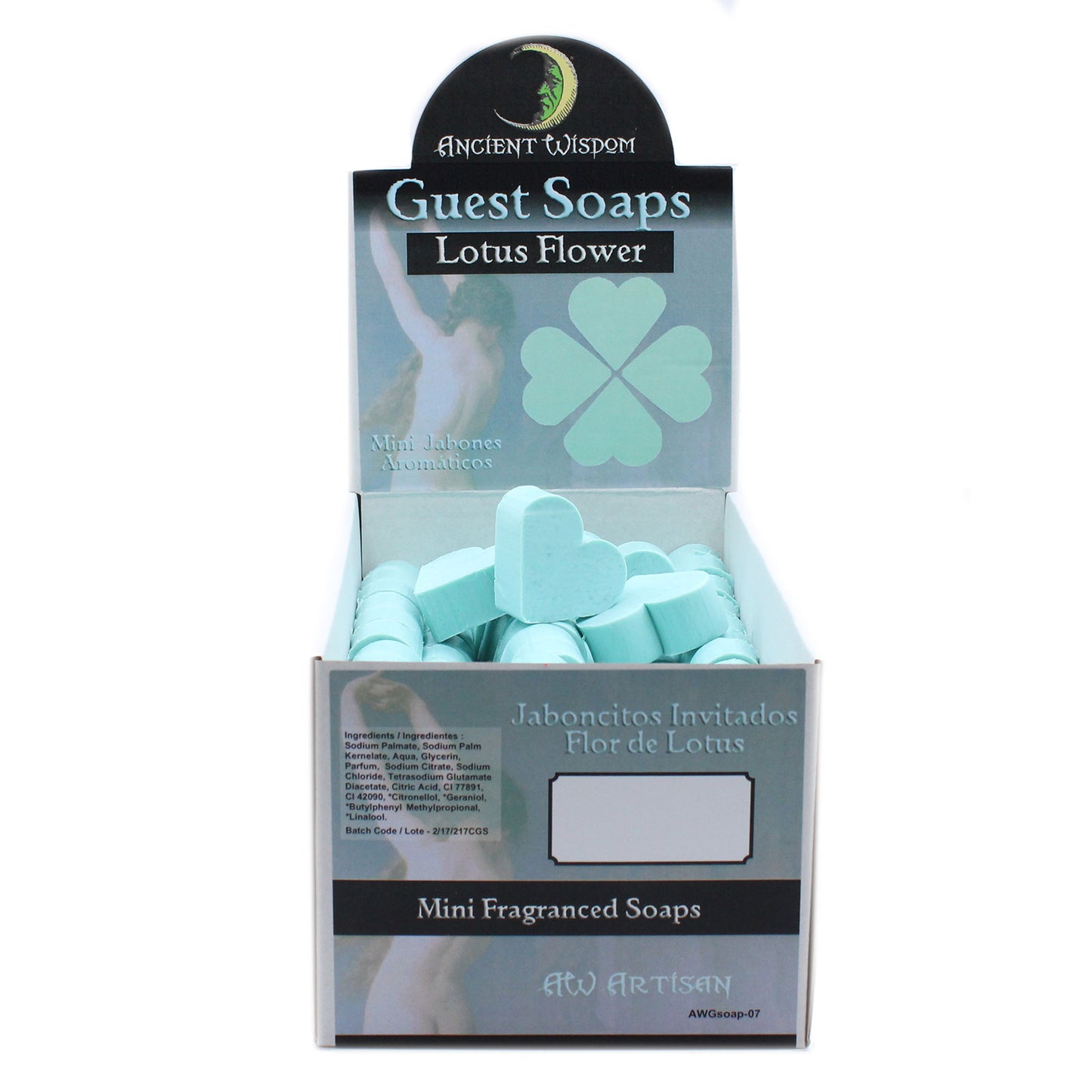 Heart Guest Soaps - Lotus Flower (10 Pack)