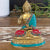 Brass Buddha Figure - Blessing - 15cm