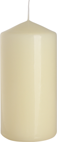 Single Pillar Candle 60x120mm - Ivory