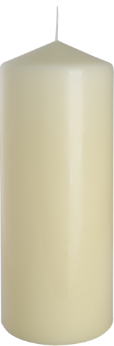 Single Pillar Candle 80x200mm - Ivory