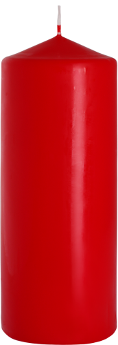 Pillar Candle 80x200mm - Red (6 Pack)