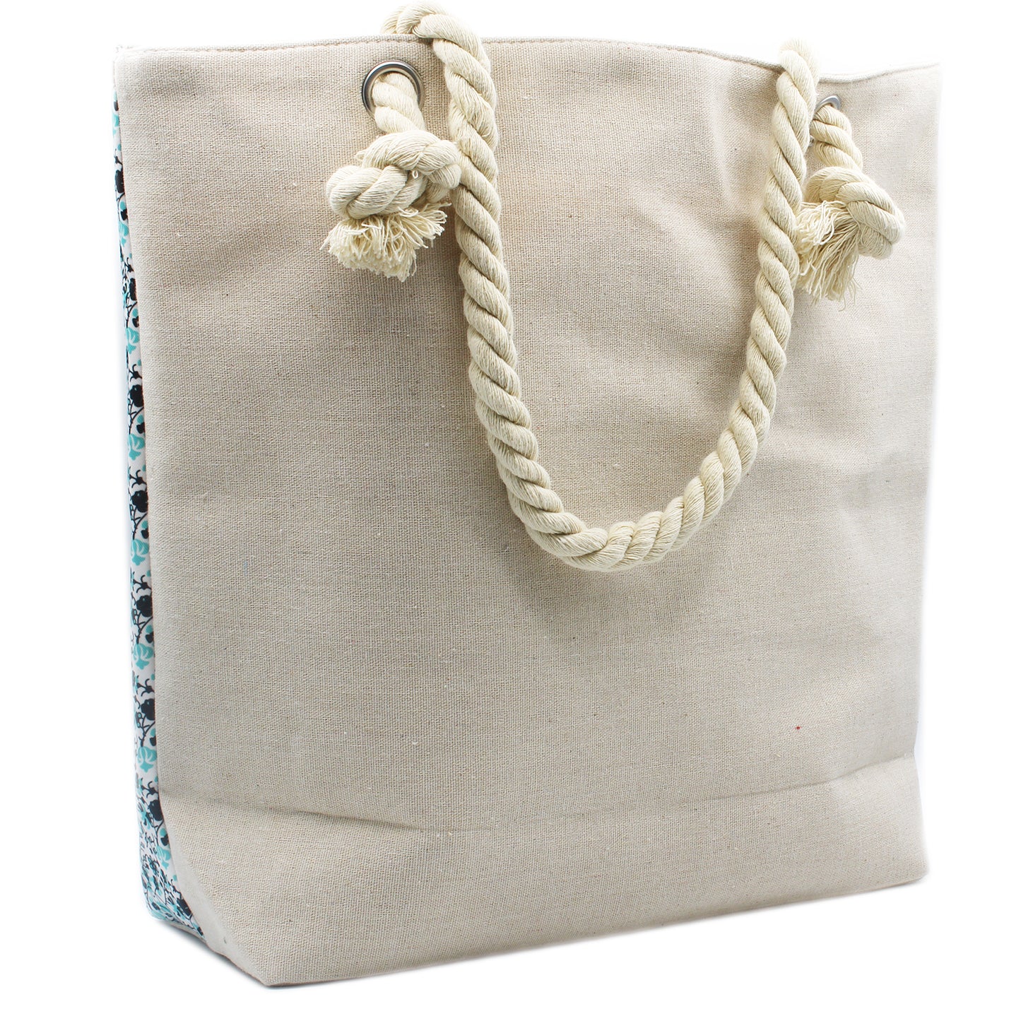 Rope Handle Mandela Bag - Deep Blue