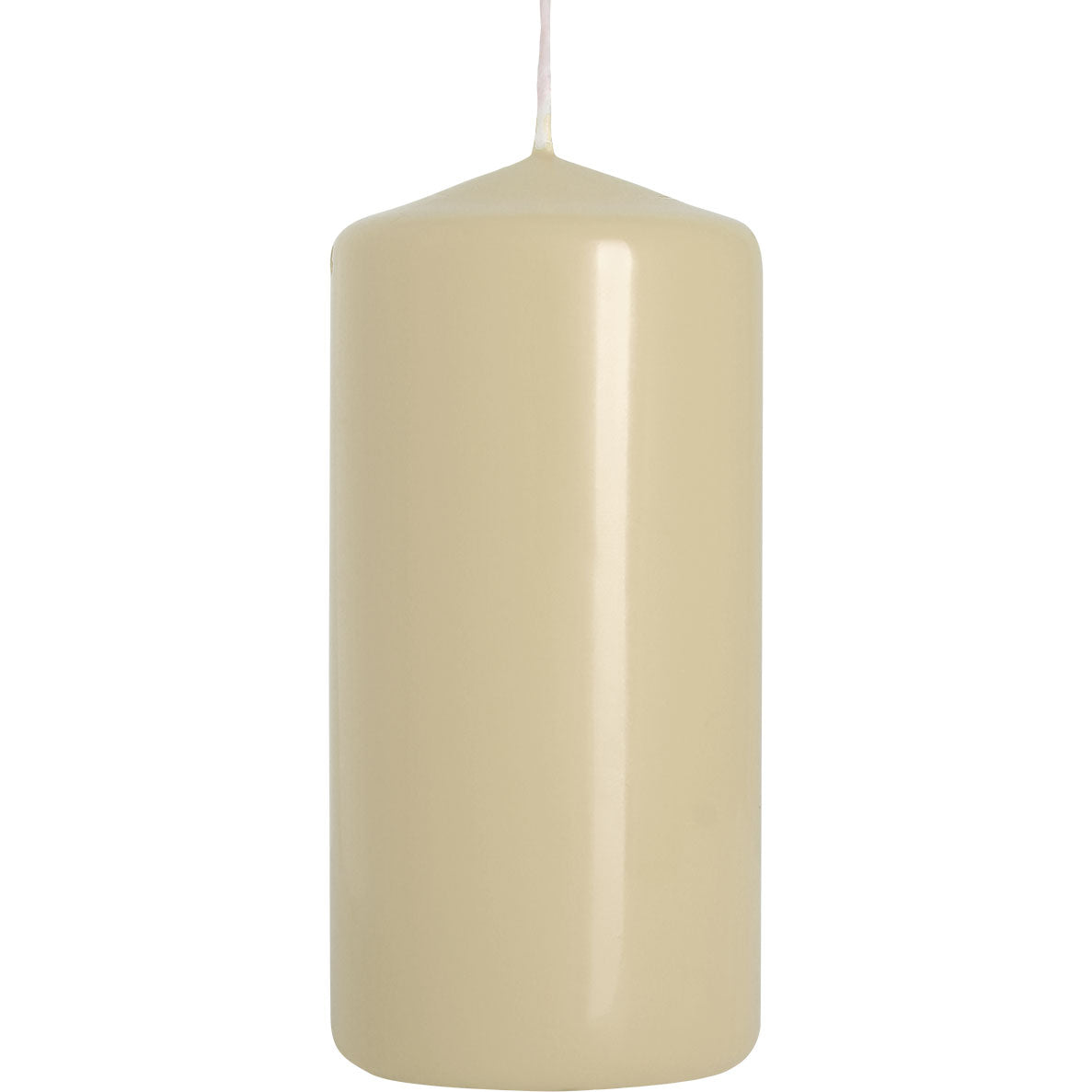 Pillar Candle 50x100mm - Ivory (8 Pack)