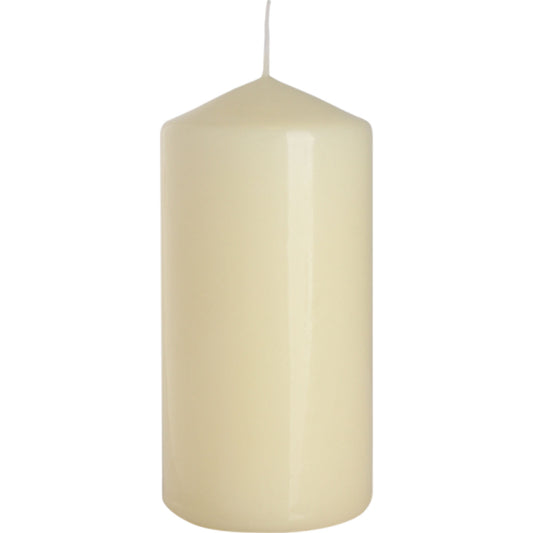 Pillar Candle 60x120mm - Ivory (6 Pack)