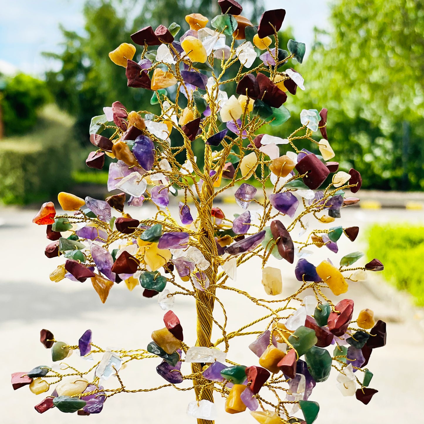 Mixed Gemstone Tree - 320 Stones