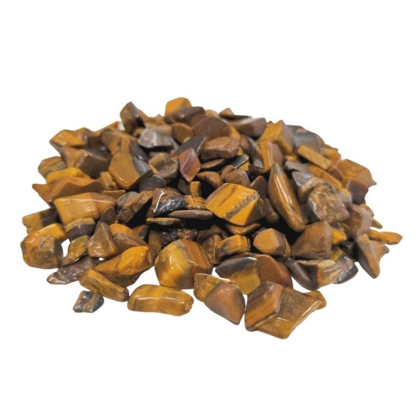 Tiger Eye Gemstone Chips Bulk - 1KG