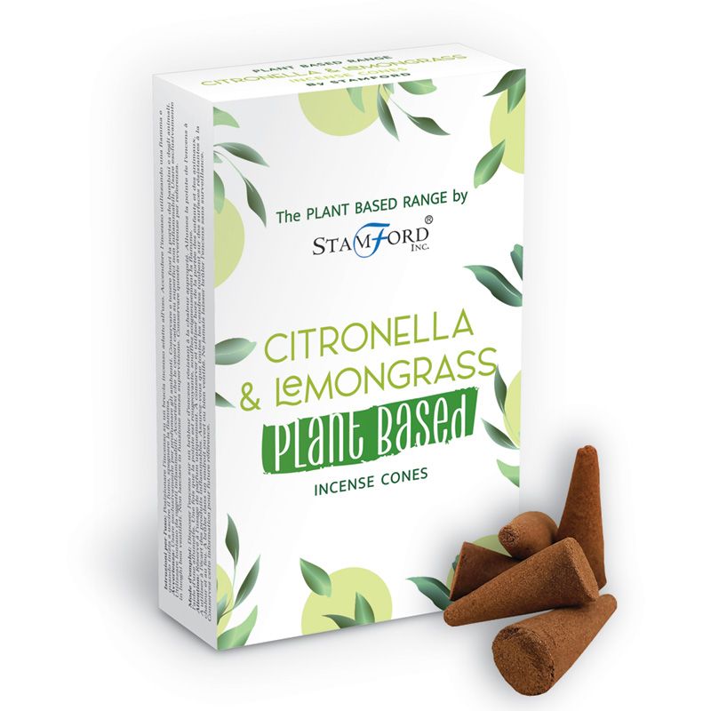 Plant Based Incense Cones - Citronella & Lemongrass