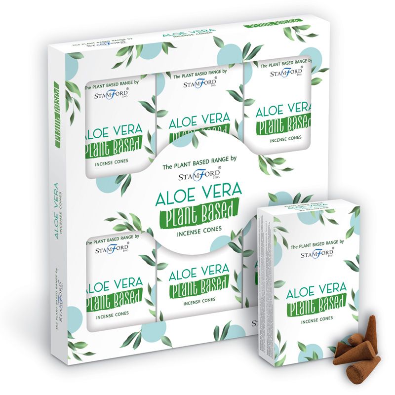 Plant Based Incense Cones - Aloe Vera