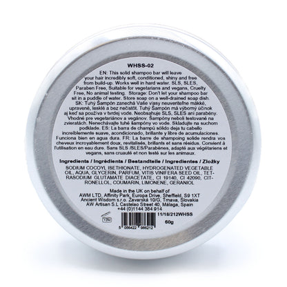 Solid Shampoo 60g - Aloe Vera