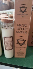 Manifestation Magic Spell Candle - Confidence