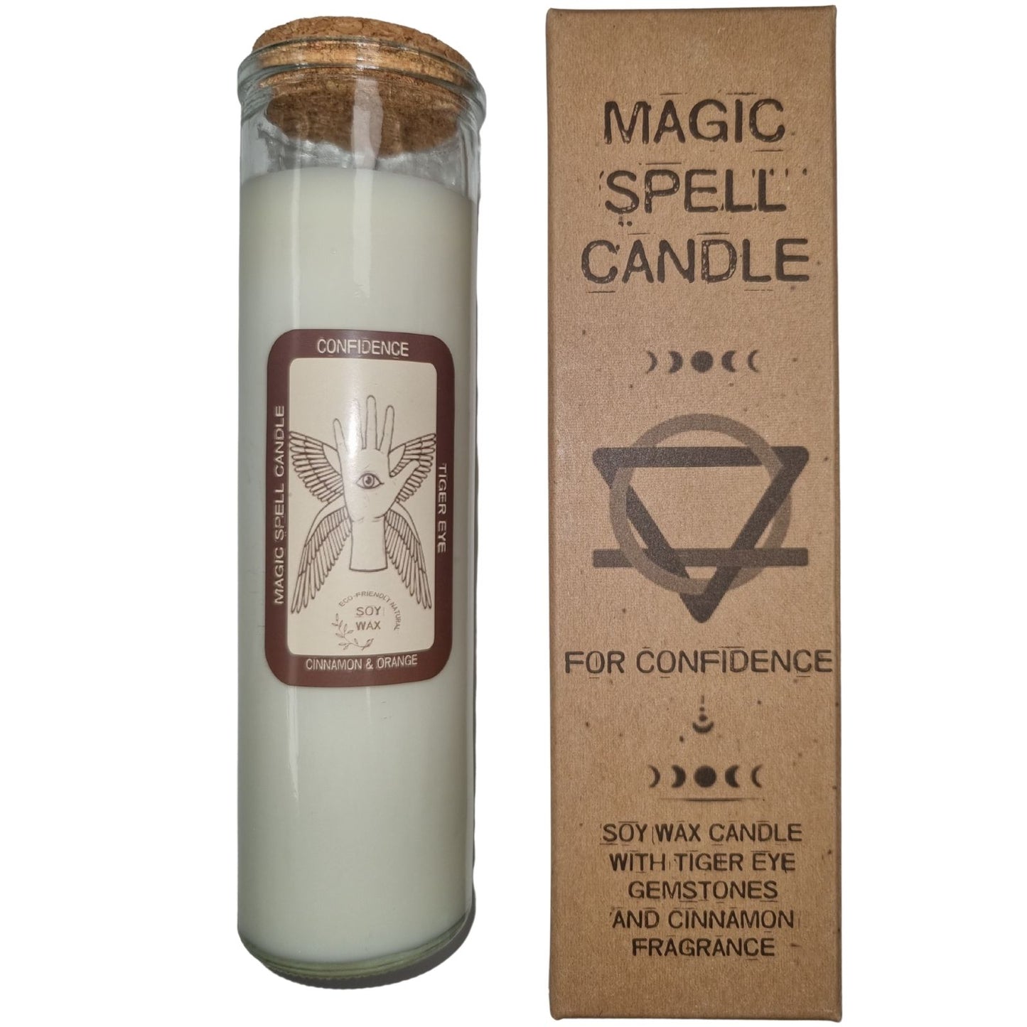 Manifestation Magic Spell Candle - Confidence