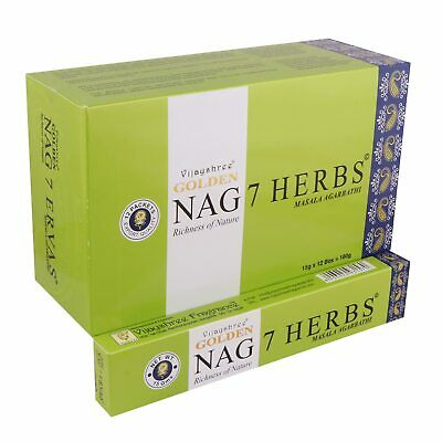 Golden Nag - Seven Herbs Incense Sticks