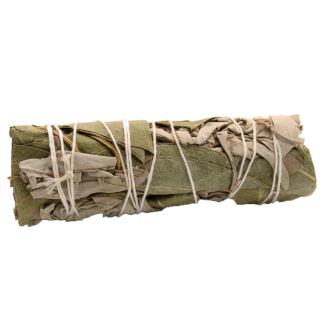 Smudge Stick (Mexico) - White Sage & Cedar 10cm