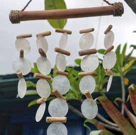 Pearl Driftwood Windchime