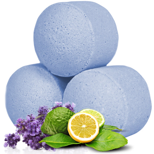 Bag of 20 Chill Pill Bath Bombs - Lavender & Bergamot