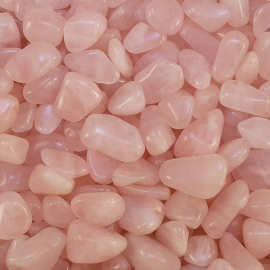 Pack of 24 Tumble Stones - Rose Quartz M (K)