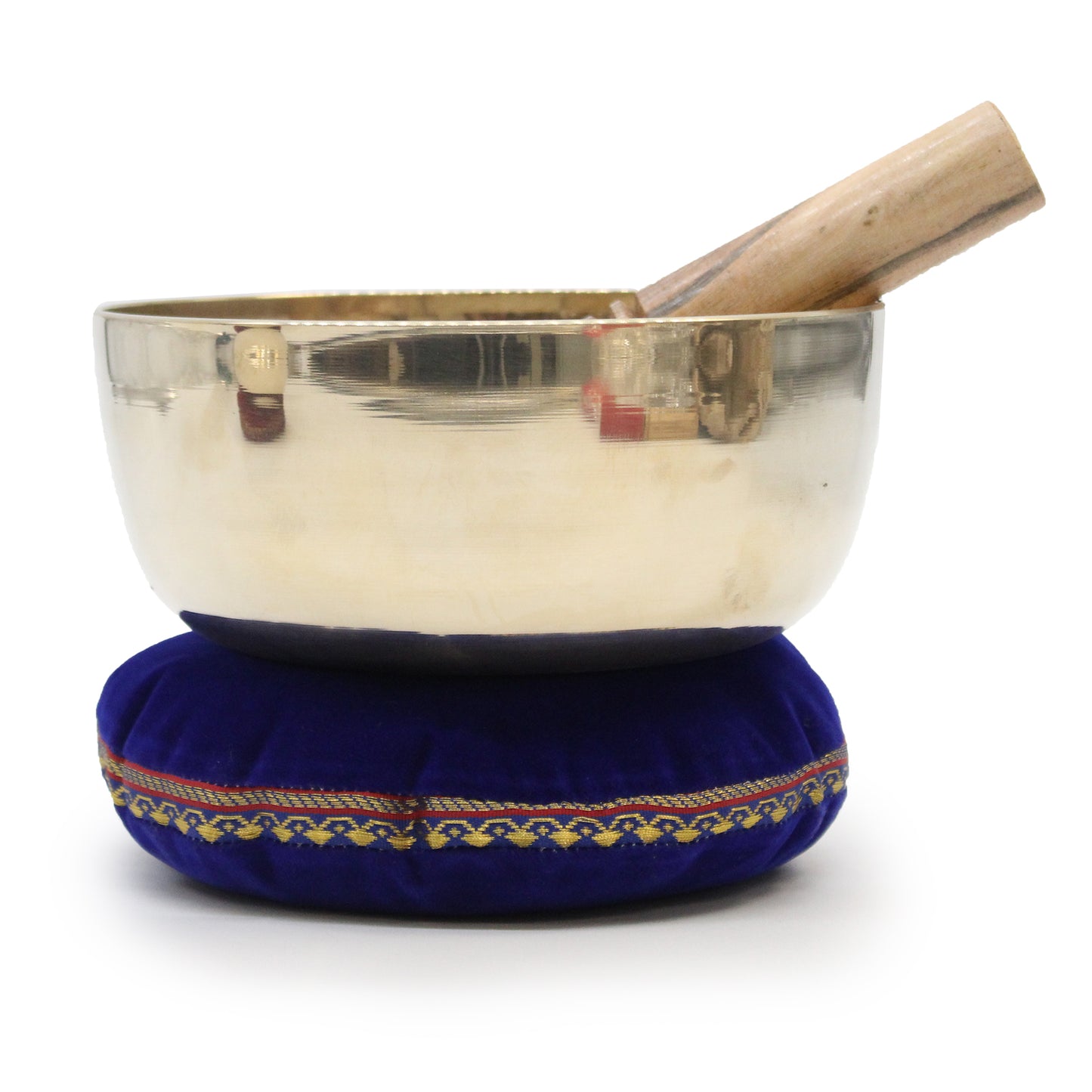 Singing Bowl Velvet Cushion - 16cm