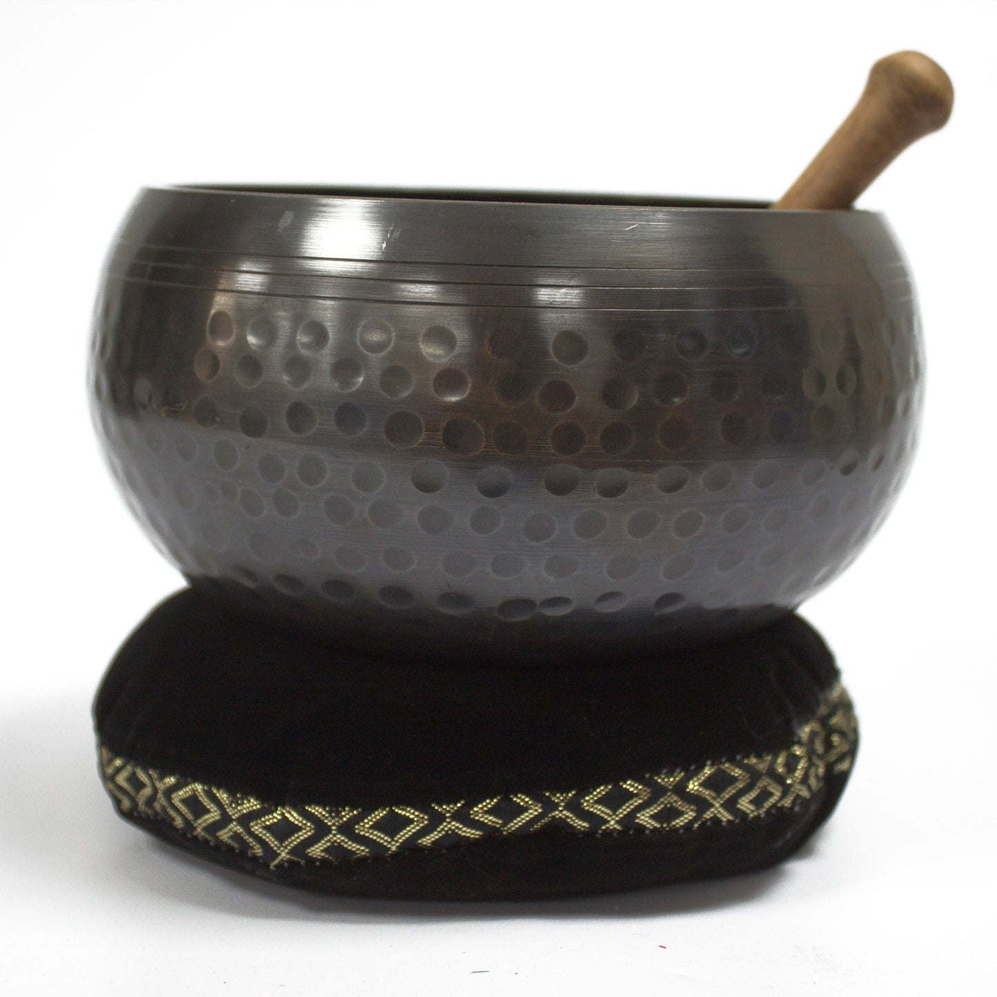 Singing Bowl Velvet Cushion - 11cm