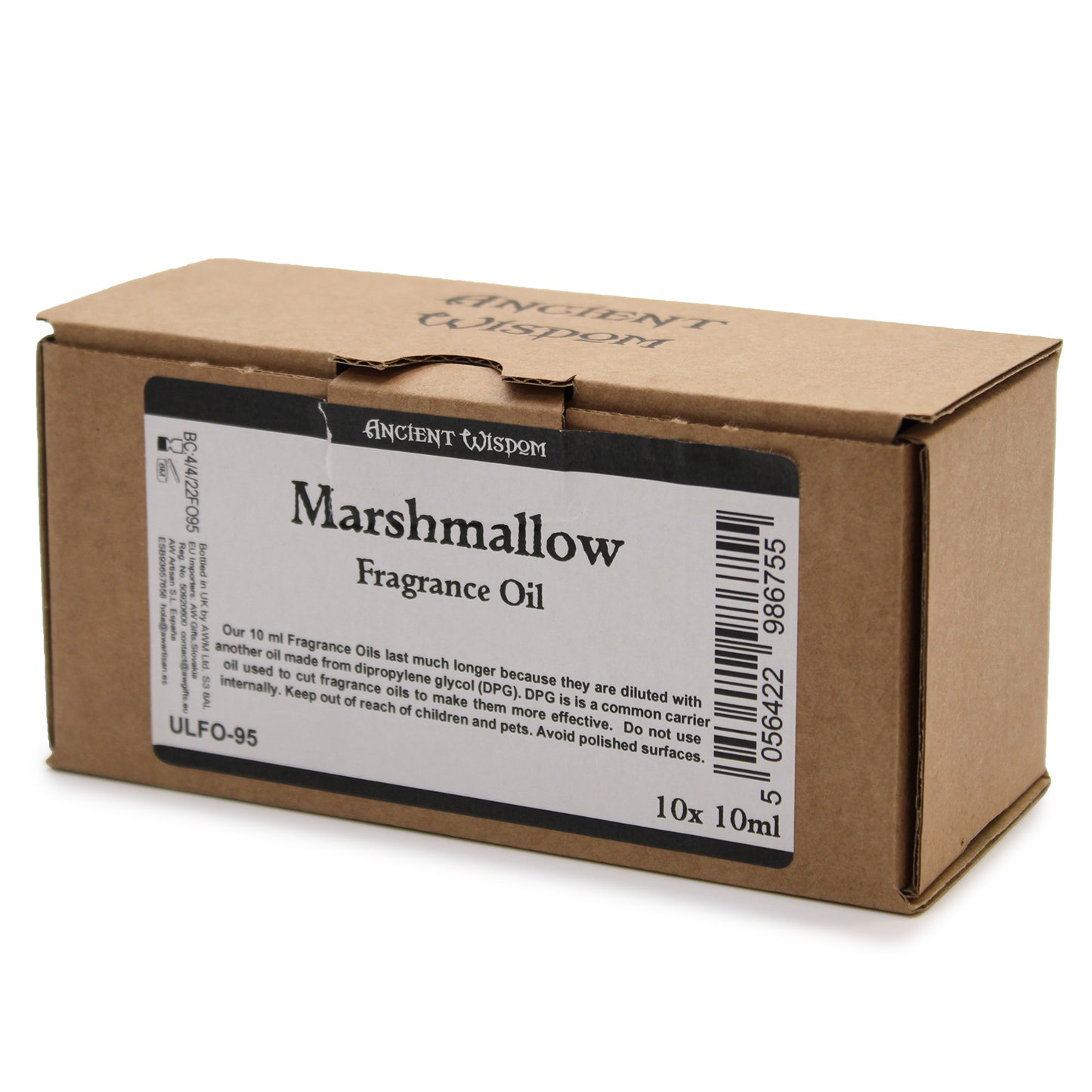 Customisable 10ml Marshmallow Fragrance Oil 10ml - 10 Pack