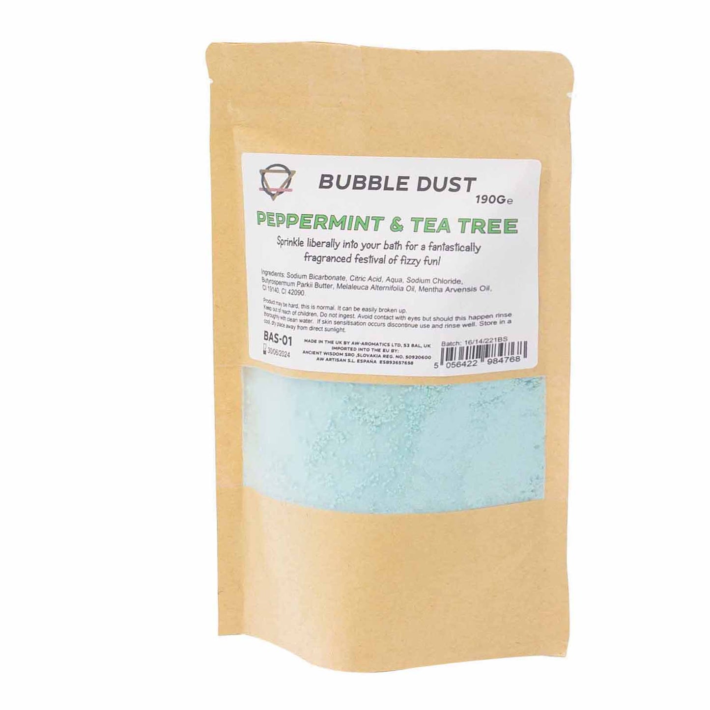 Peppermint & Tea Tree Bath Dust 200g