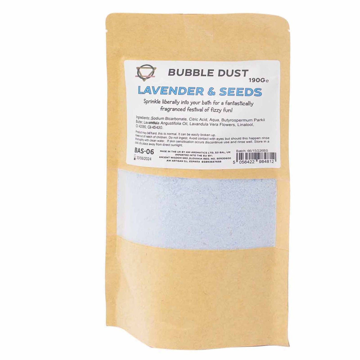 Lavender & Seeds Bath Dust 200g