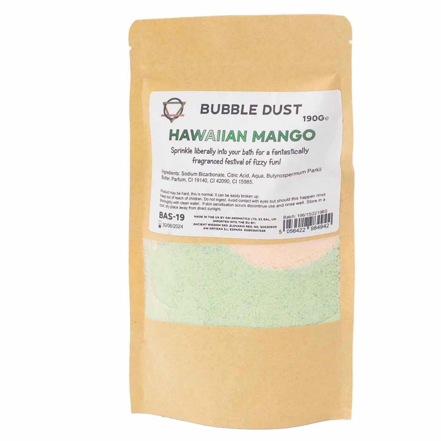 Hawaiian Mango Bath Dust 200g