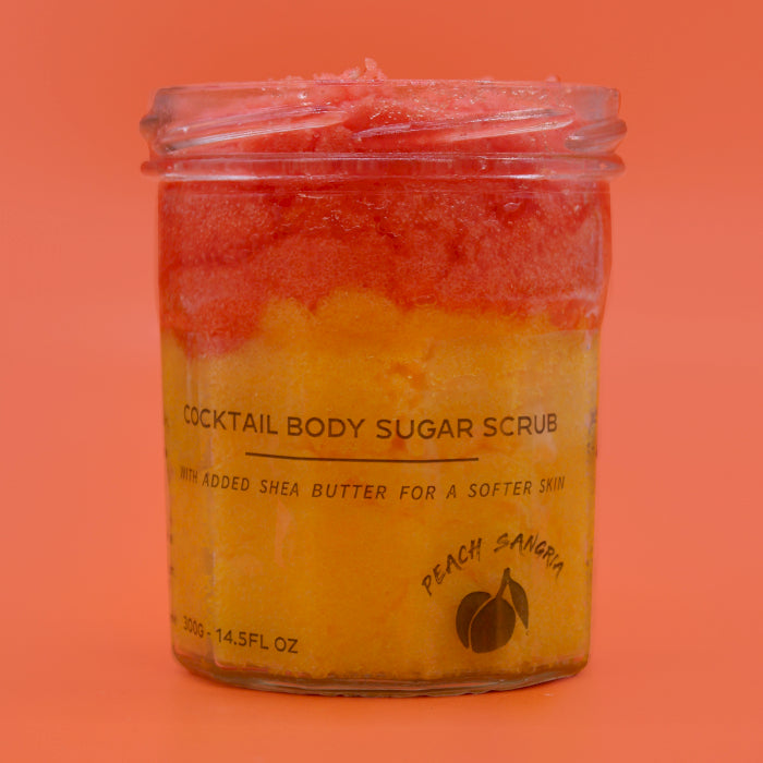 Fragranced Sugar Body Scrub - Peach Sangria 300g