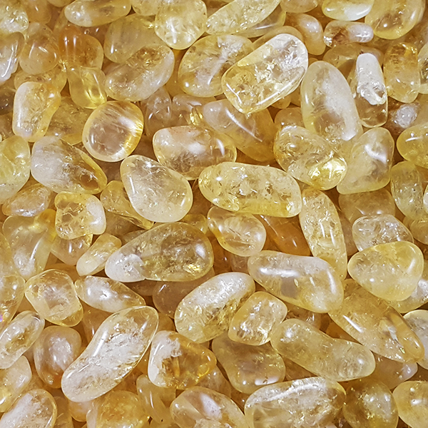 Pack of 24 Tumble Stones - Citrine Quartz Grade A