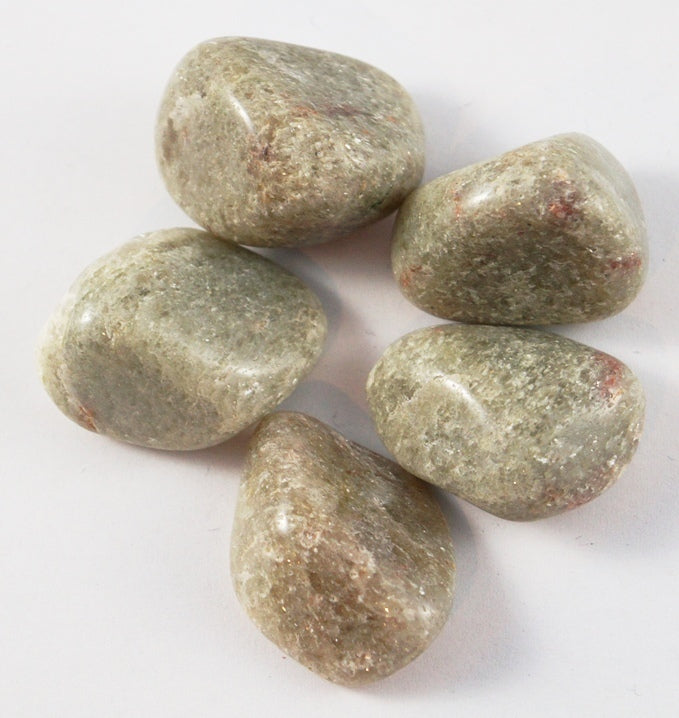 Pack of 24 Tumble Stones - White Aventurine L