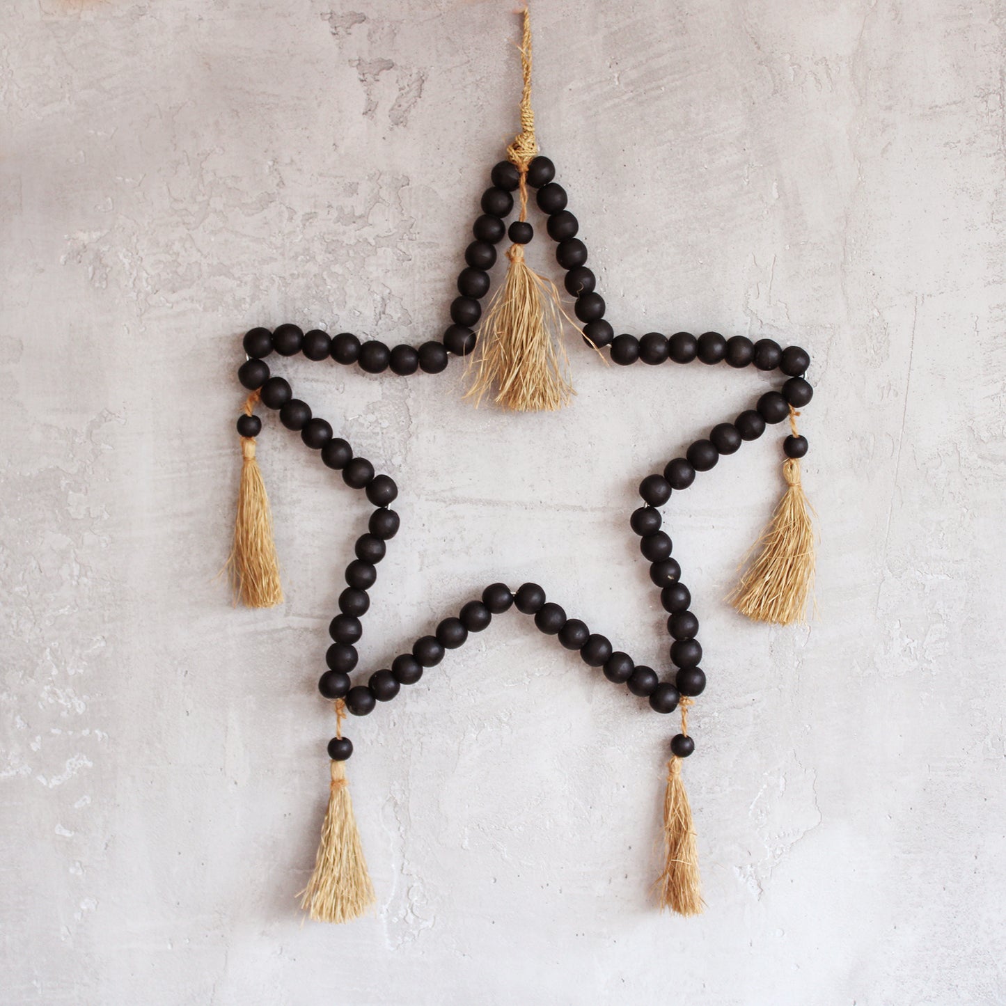 Large Bead Star Mobil 58x38cm