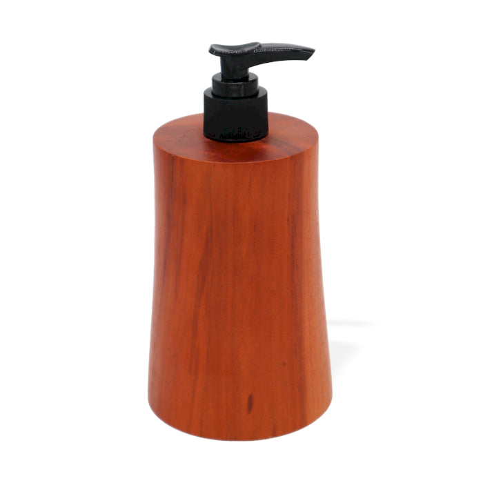 Natural Teakwood Soap Dispenser - Taper