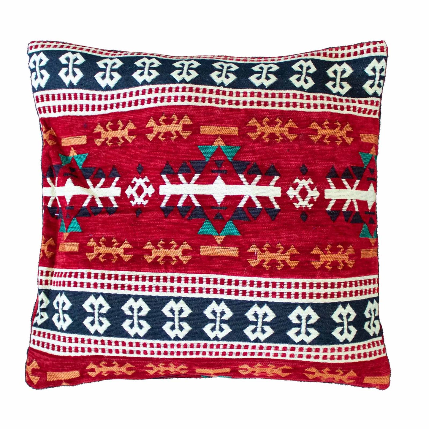 Kilim Cushion Cover - Red