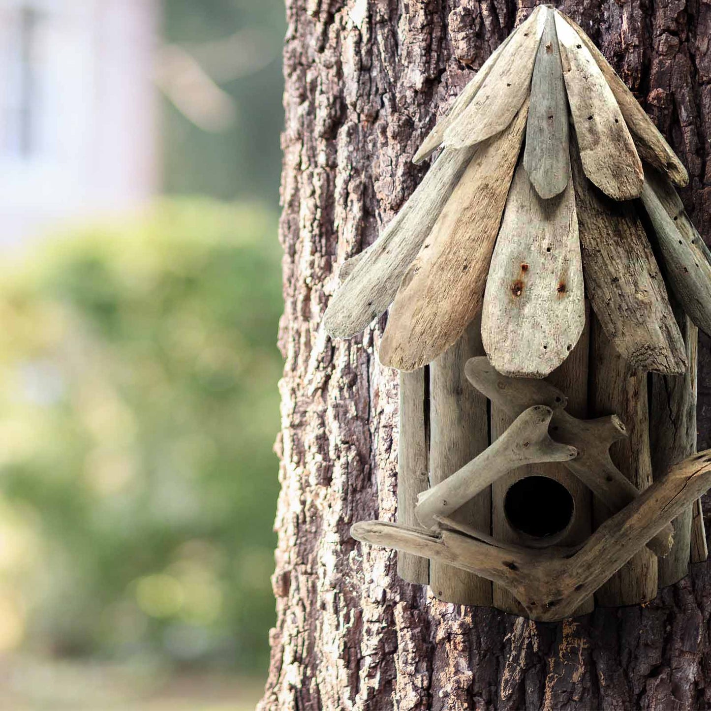 Driftwood Birdbox - Small